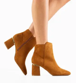 Botine dama Arroyo Camel imagine