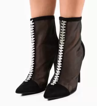 Botine dama Arun Negre imagine