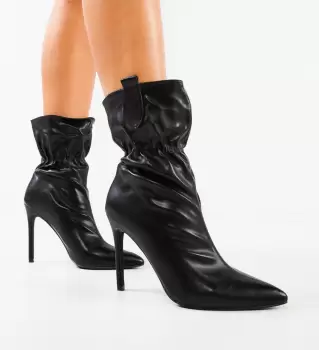 Botine dama Audrea Negre imagine