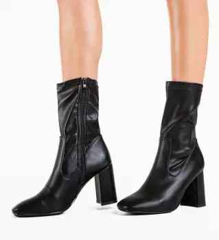 Botine dama Aust Negre imagine