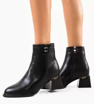 Botine dama Berenice Negre imagine