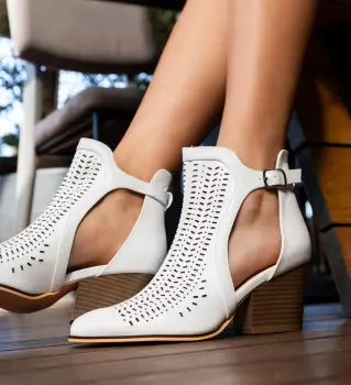 Botine dama Berny Albe imagine
