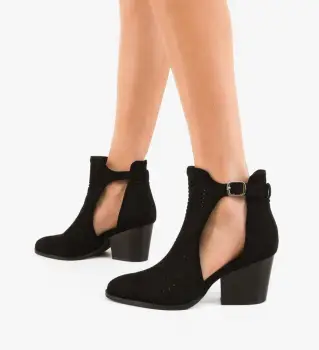 Botine dama Berny Negre imagine