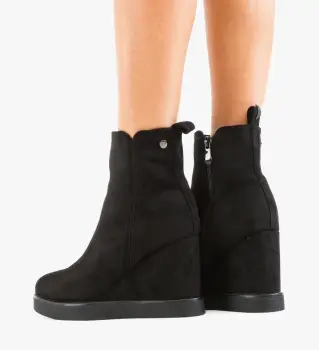 Botine dama Bozzy Negre imagine