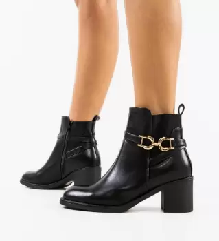 Botine dama Brio Negre imagine