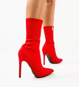 Botine dama Broome Rosii imagine
