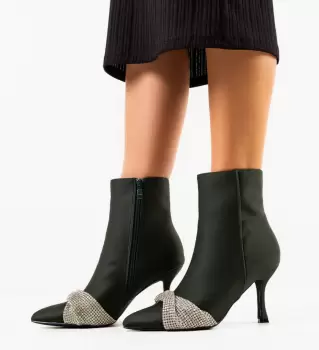 Botine dama Burnett Verzi imagine