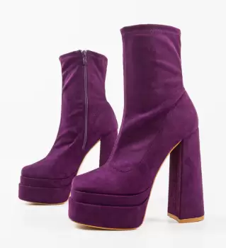 Botine dama Byron Mov imagine