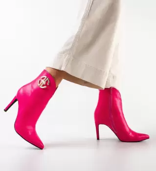 Botine dama Cassia Fuchsia imagine