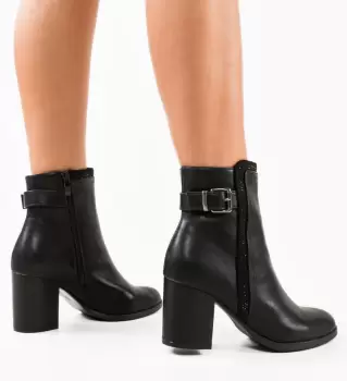 Botine dama Celes Negre imagine
