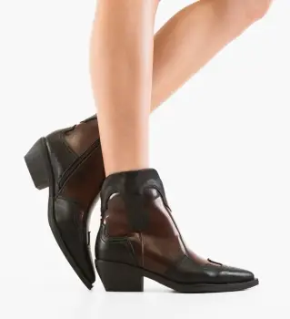 Botine dama Chard Negre imagine