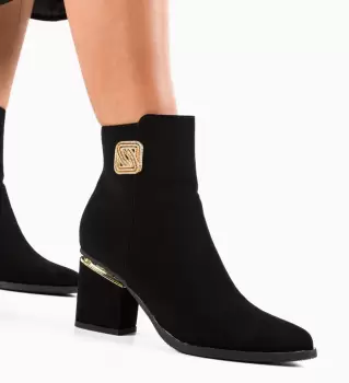 Botine dama Chris Negre imagine