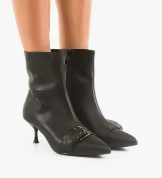 Botine dama Cliffor Negre imagine