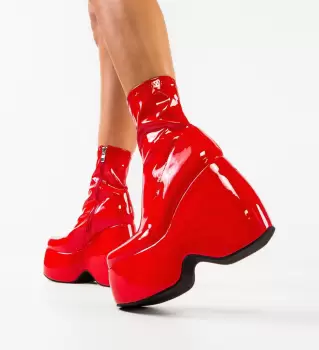 Botine dama Cosmo Rosii imagine