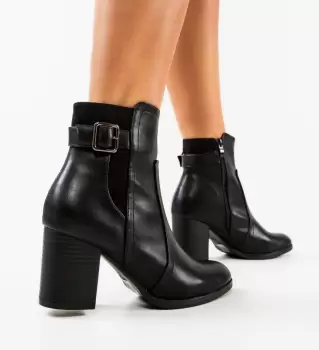Botine dama Dafaz Negre imagine
