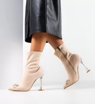 Botine dama Deryny Bej imagine