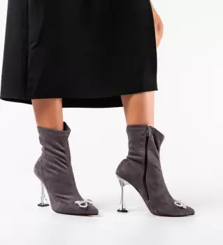Botine dama Deryny Gri imagine