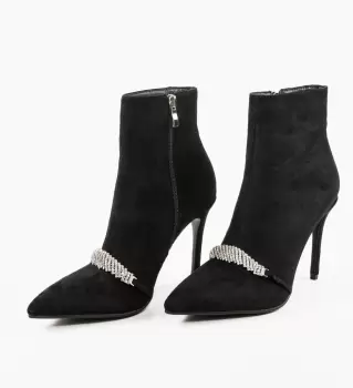 Botine dama Devinshae Negre imagine