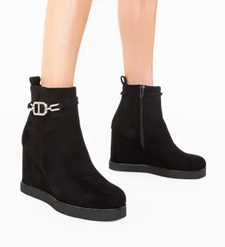 Botine dama Dikla Negre imagine