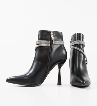 Botine dama Dixon Negre imagine
