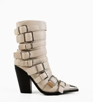 Botine dama Donia Bej imagine
