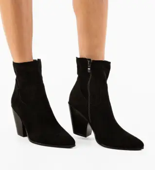 Botine dama Eirian Negre imagine