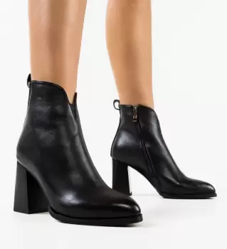 Botine dama Erikell Negre imagine