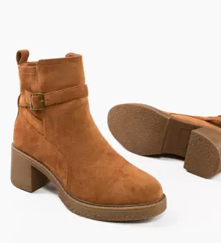Botine dama Faha Camel imagine