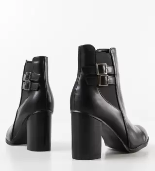 Botine dama Finlay Negre imagine
