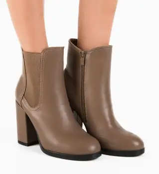 Botine dama Frost Khaki imagine