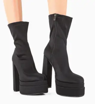 Botine dama Fumnan Negre imagine