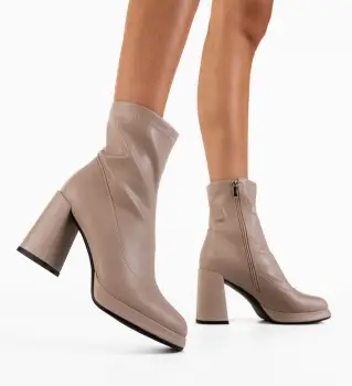 Botine dama Gafabb Nude imagine