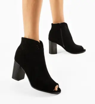 Botine dama Gallco Negre imagine