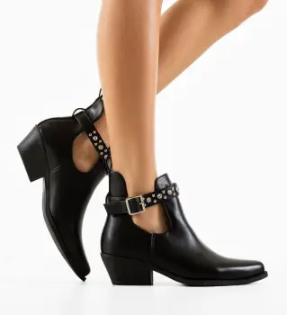 Botine dama Gianna Negre imagine