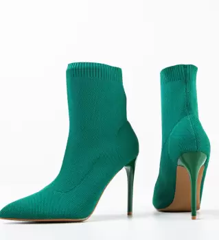 Botine dama Gluty Verzi imagine