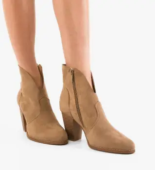Botine dama Grace Bej imagine
