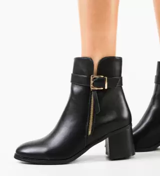 Botine dama Harp Negre imagine