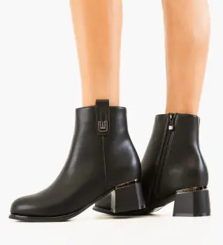 Botine dama Hroga Negre imagine