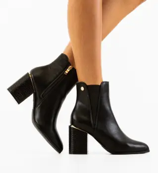 Botine dama Inimay Negre imagine