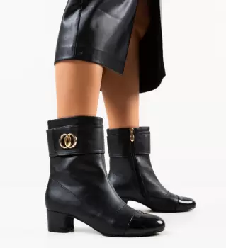 Botine dama Isobel Negre imagine