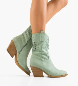 Botine dama Iwan Verzi imagine