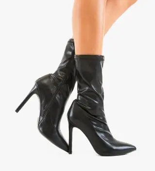 Botine dama Jacza Negre imagine