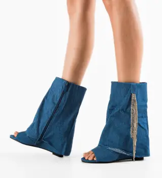 Botine dama Jaha Albastre imagine