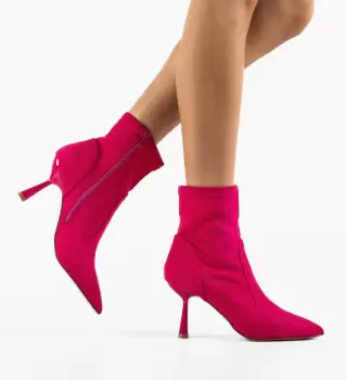 Botine dama Jak Fuchsia imagine