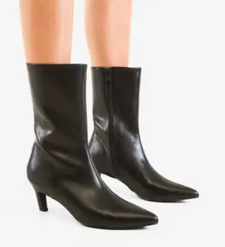 Botine dama Jorana Negre 2 imagine