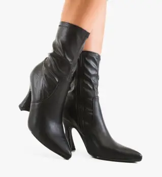 Botine dama Josephine Negre imagine