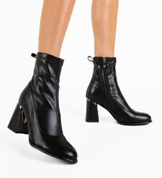 Botine dama Kanza Negre 2 imagine