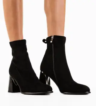 Botine dama Kanza Negre imagine