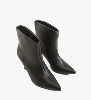 Botine dama Kathry Negre imagine