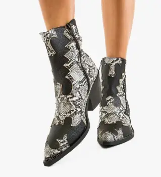 Botine dama Ketek Albe imagine